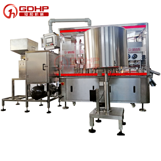 High - speed nucleic acid sampling reagent tube monoblock filler capper machine pharmaceutical vial filling machine