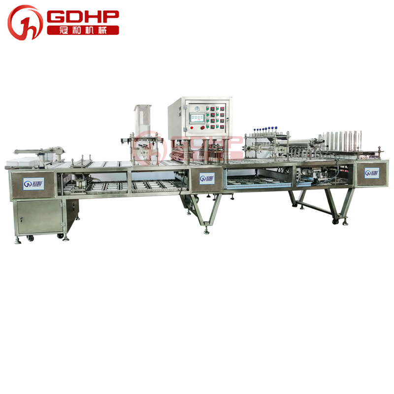 Yogurt Juice Mung Bean Paste Cream Oil Bottle Filling Sealing Machine for Eight-Treasure Porridge for Food Processing