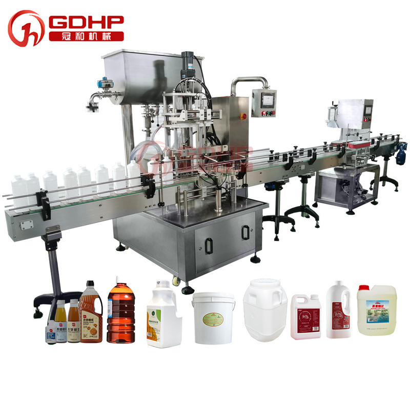 Syrup juice paste liquid rotary pump viscous liquid filling machine