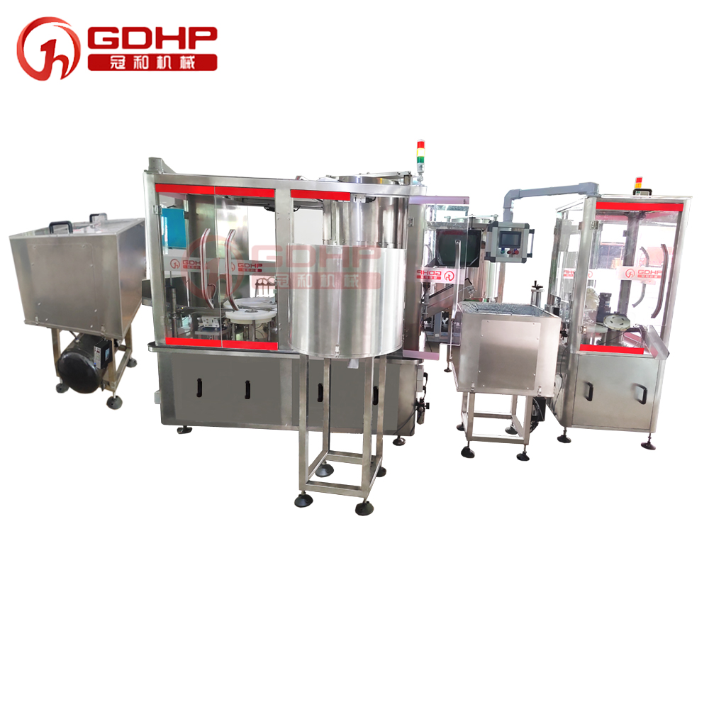 Automatic high speed Covid-19 PCR Vtm Tube Filling Capping Machine