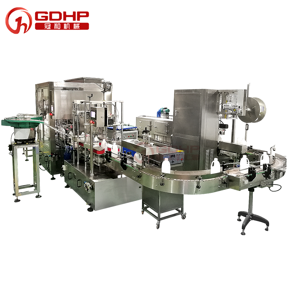 Juice beverage filling machine capping packaging machine production line