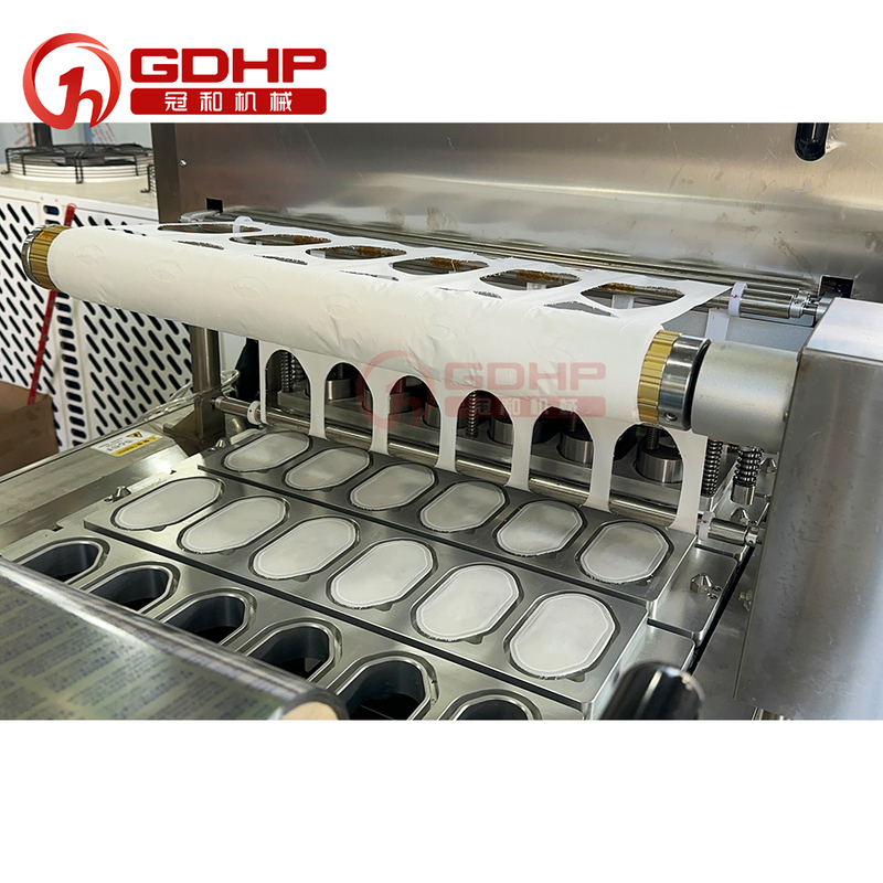 Granule filling, sealing, film and capping all-in-one machine