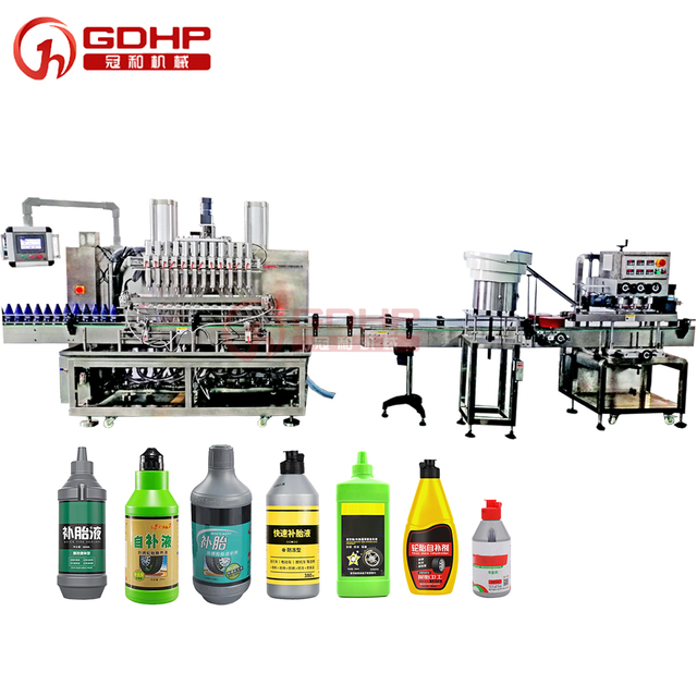 Tire self-hydrating industrial bottle filling machine liquid filler