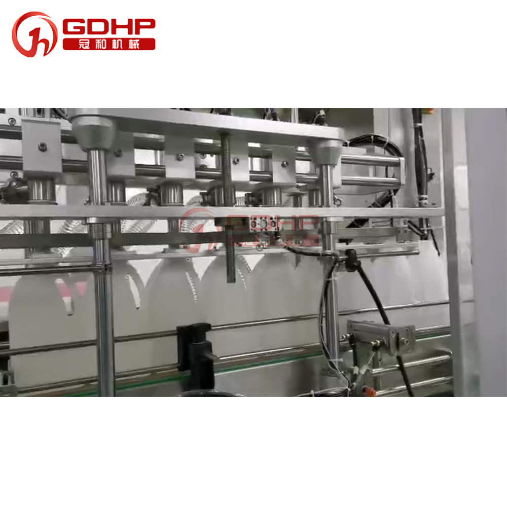 Auto Syrup Liquid Aluminum Foil Sealing Filling Machine Production Line for Food Factory Customization