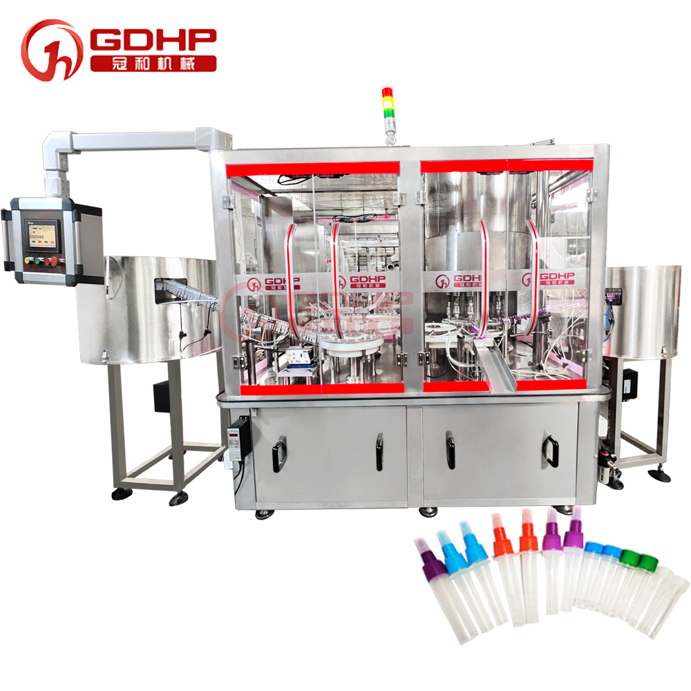 Auto high speed Fob Vtm Tube Kit Filling Sealing Capping Machine Line