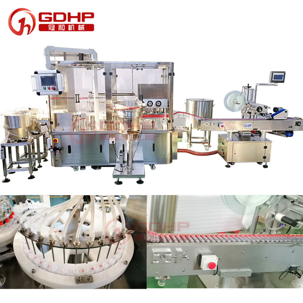 Pharmaceutical High speed nucleic acid detection reagent filling machine, sampling tube filling machine, frozen storage tube filling machine, virus sampling tube filling machine