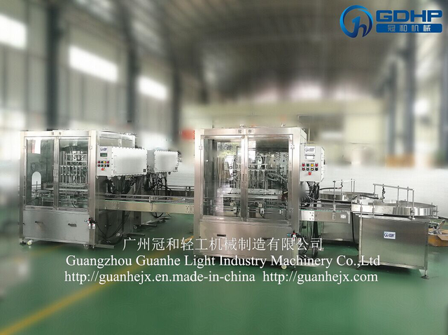Explosion-proof automatic filling and sealing machine automated bottling machine filling capping and labeling machine