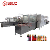 Oral Liquid Ultrasonic Bottle Washing Drying Liquid Filling Capping Sterilization Visual Inspection Labeling Syrup Packaging Machine