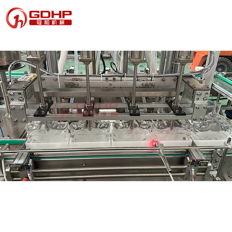 Automatic High Precision Wine Glass Bottle Liquid Filling And Capping Machine for Wine Brandy Whiskey