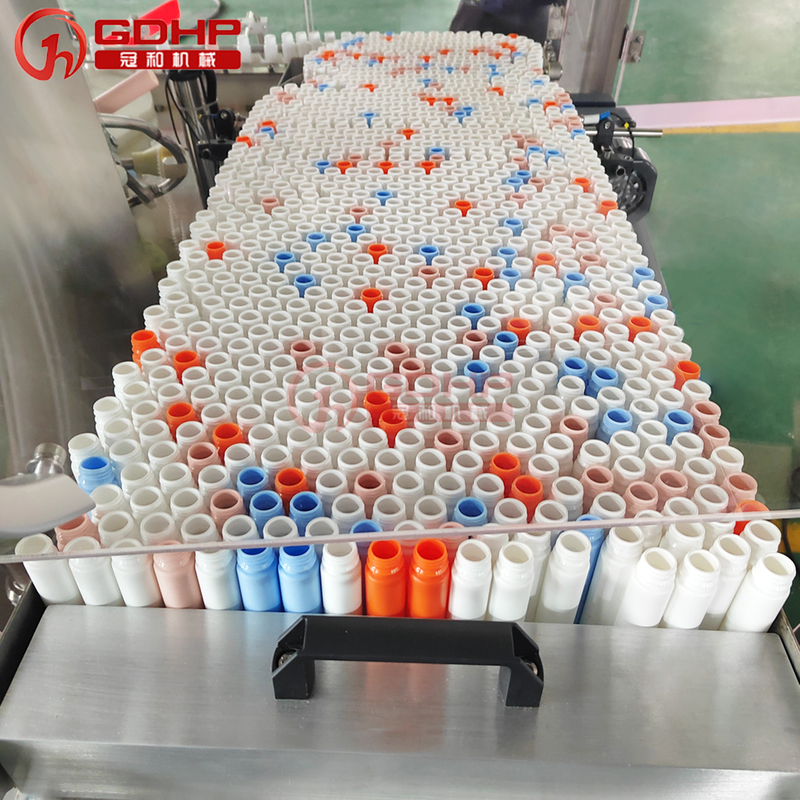 Oral liquid filling machine gas washing bottle filling line