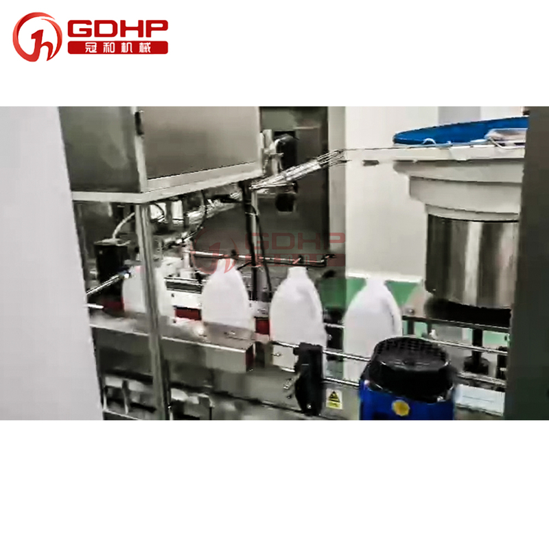 Auto Syrup Liquid Aluminum Foil Sealing Filling Machine Production Line for Food Factory Customization