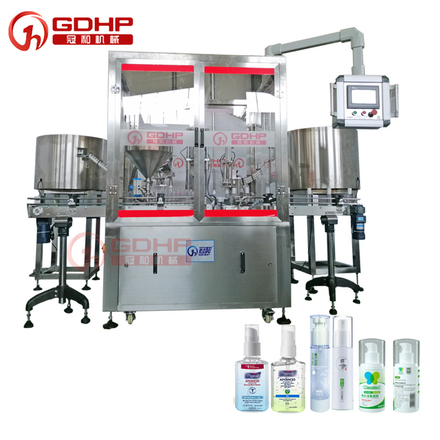 Automatic gel cap filling machine gel sanitizer filling machine bottle packing machine