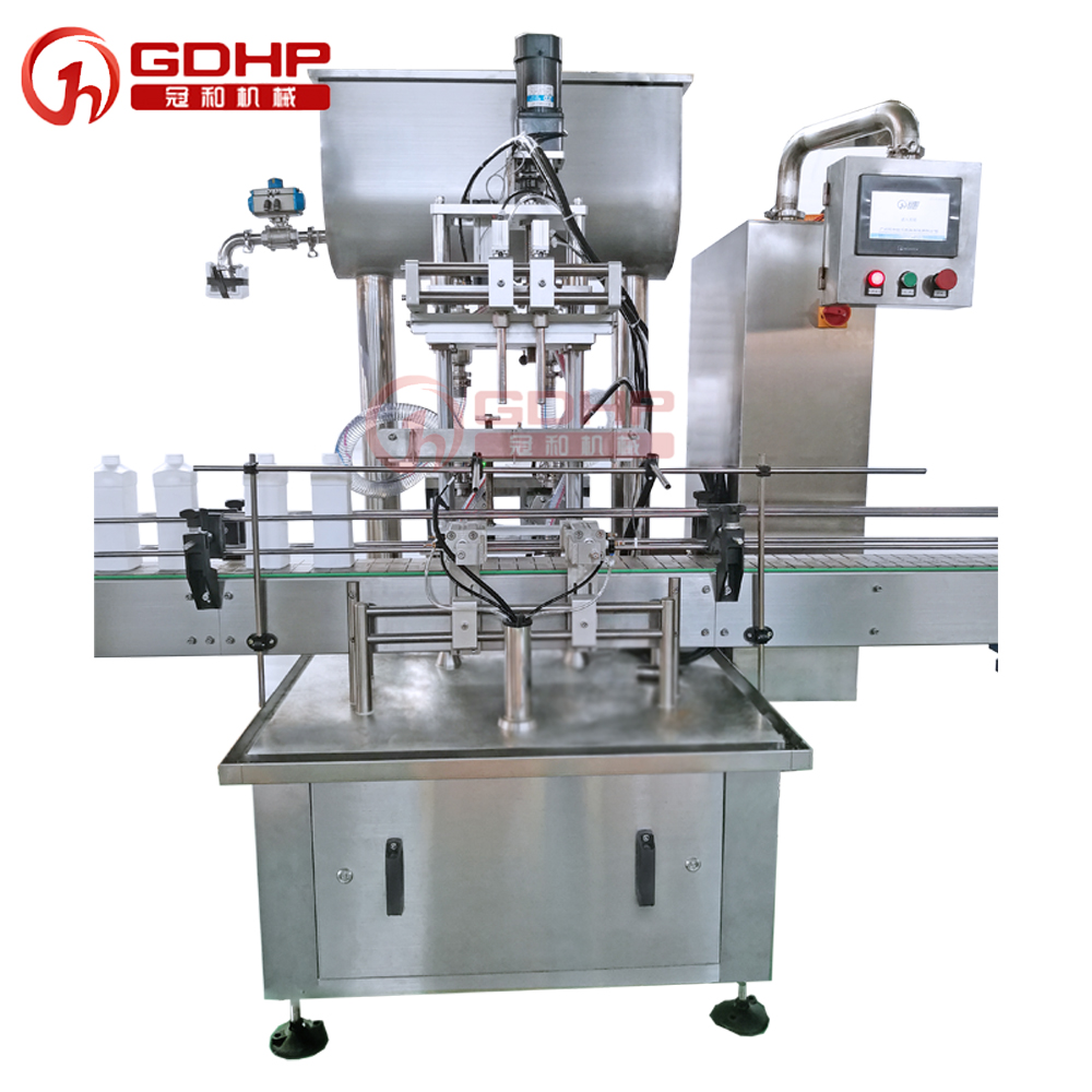 Syrup juice paste liquid rotary pump viscous liquid filling machine