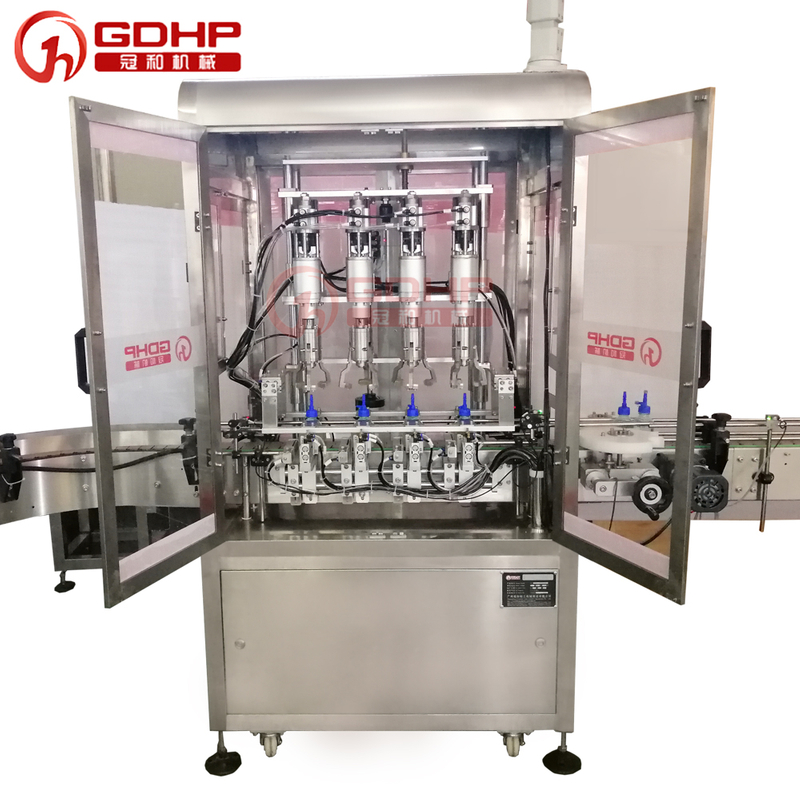 Auto wet bottle washing filling and capping machine production line