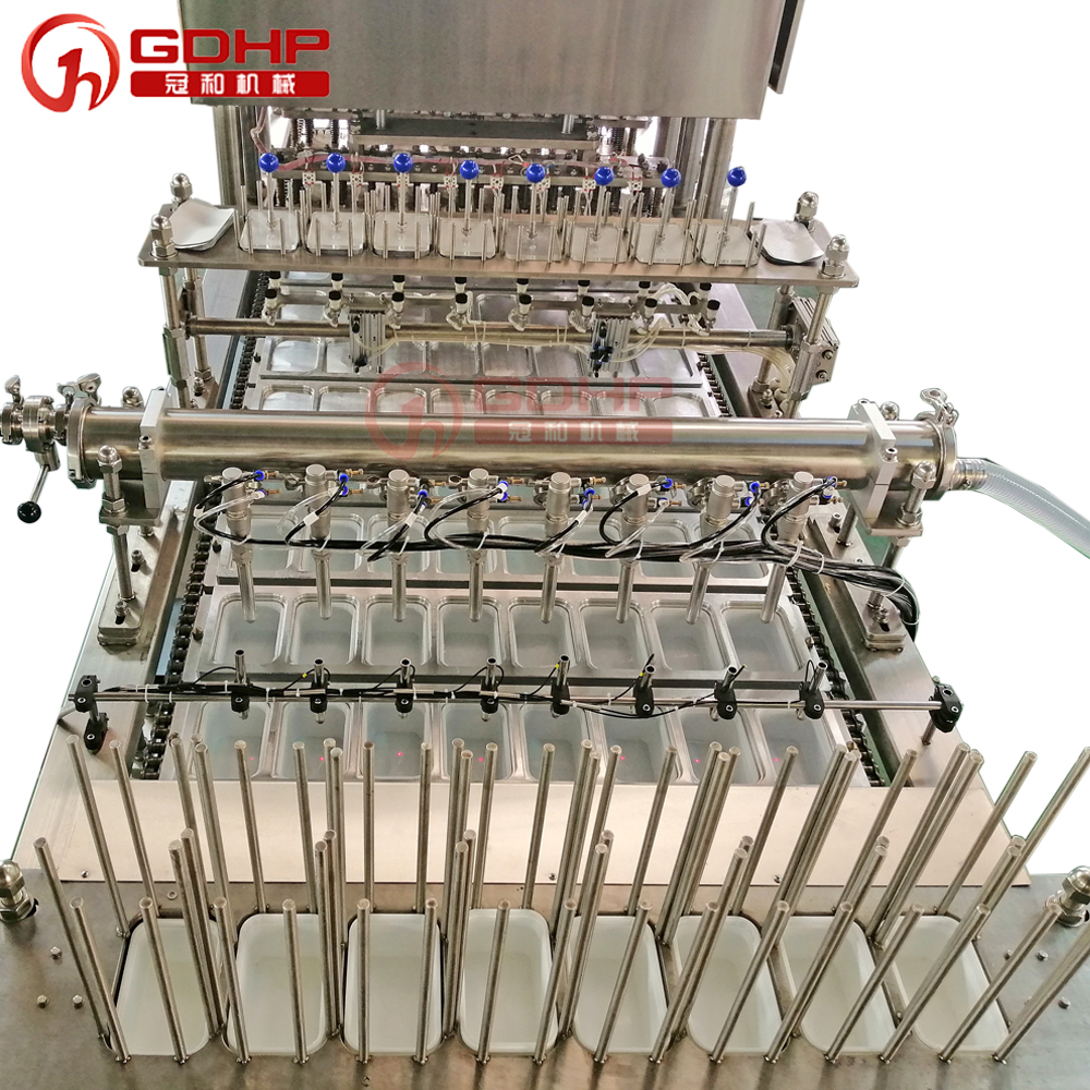 Yogurt Juice Mung Bean Paste Cream Oil Bottle Filling Sealing Machine for Eight-Treasure Porridge for Food Processing
