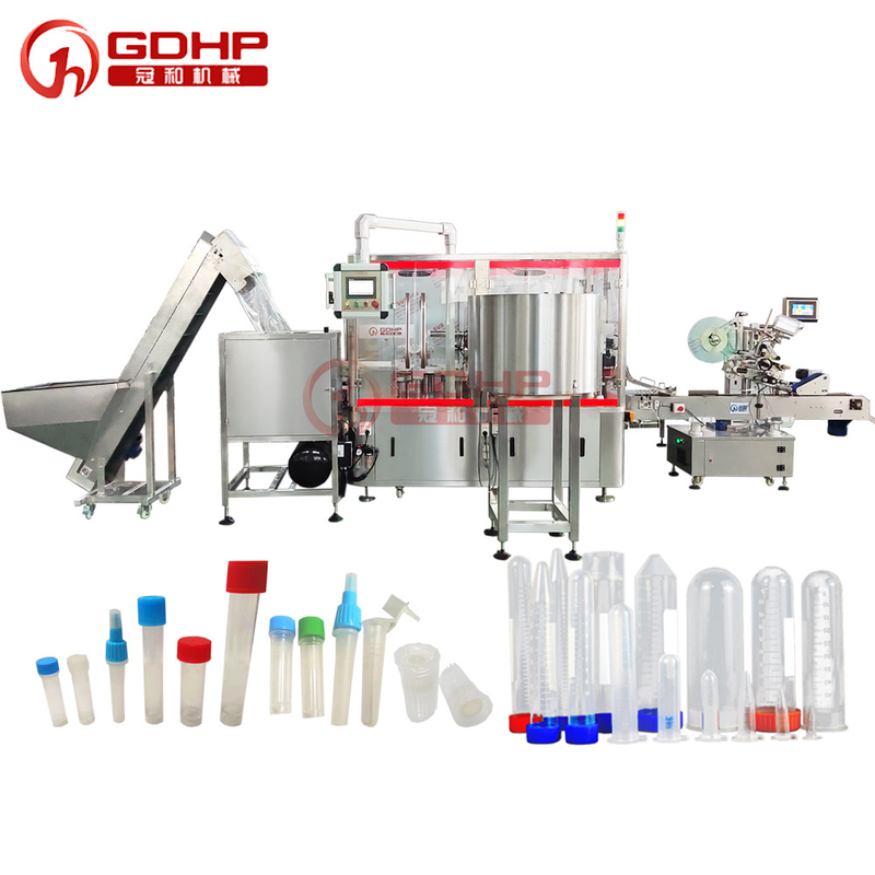 20 human virus automatic tube filling and sealing machine nozzle filling machine liquid refill machine