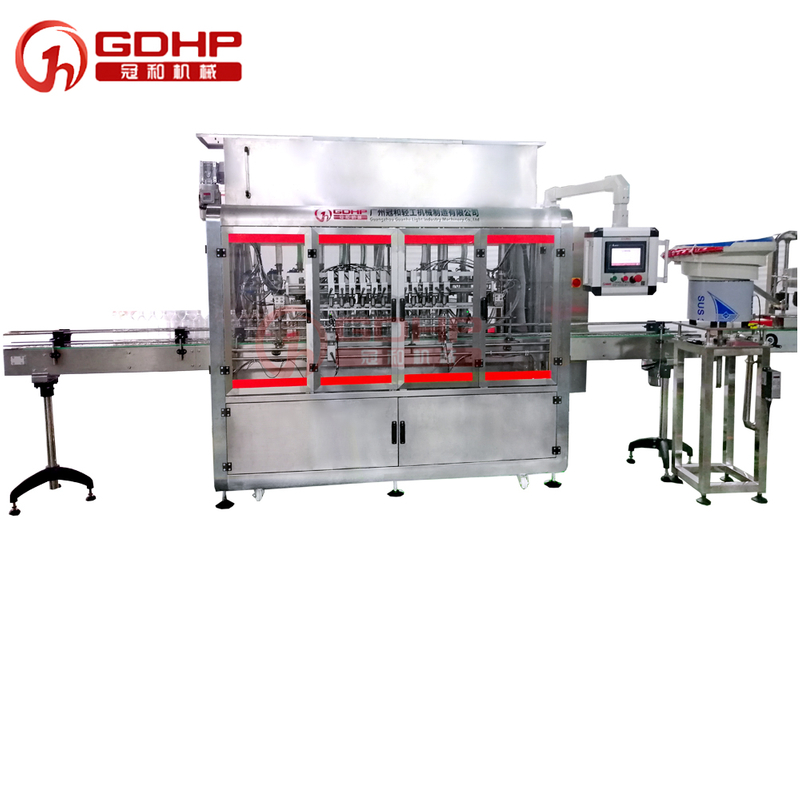 Sauce Ketchup Jam Jar Lotion Cosmetic Cream Shampoo Honey Bottle Liquid Paste Filling Machine