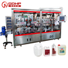 Auto Syrup Liquid Aluminum Foil Sealing Filling Machine Production Line for Food Factory Customization