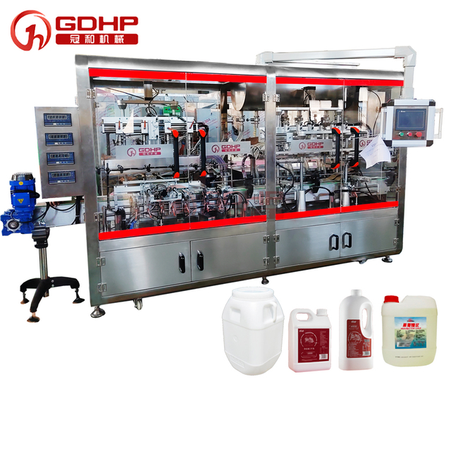 Auto Syrup Liquid Aluminum Foil Sealing Filling Machine Production Line for Food Factory Customization
