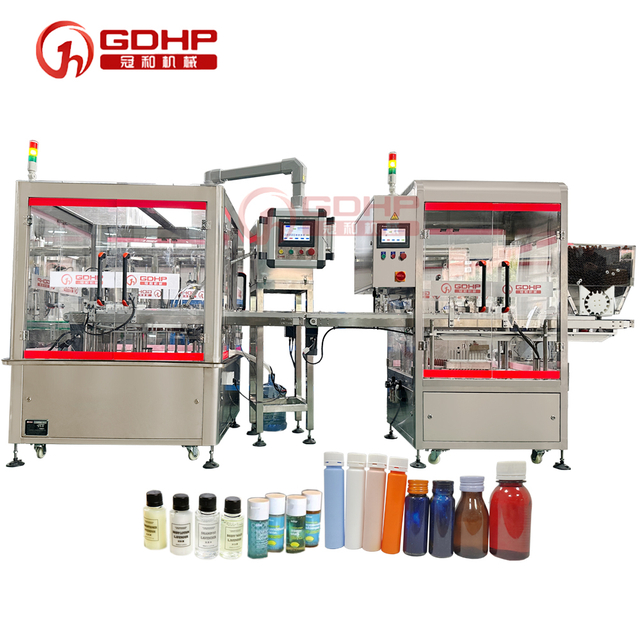 Syrup Oral Liquid Filling Machine Production Line for Food Medical Cosmetic Beverages Factory Customization