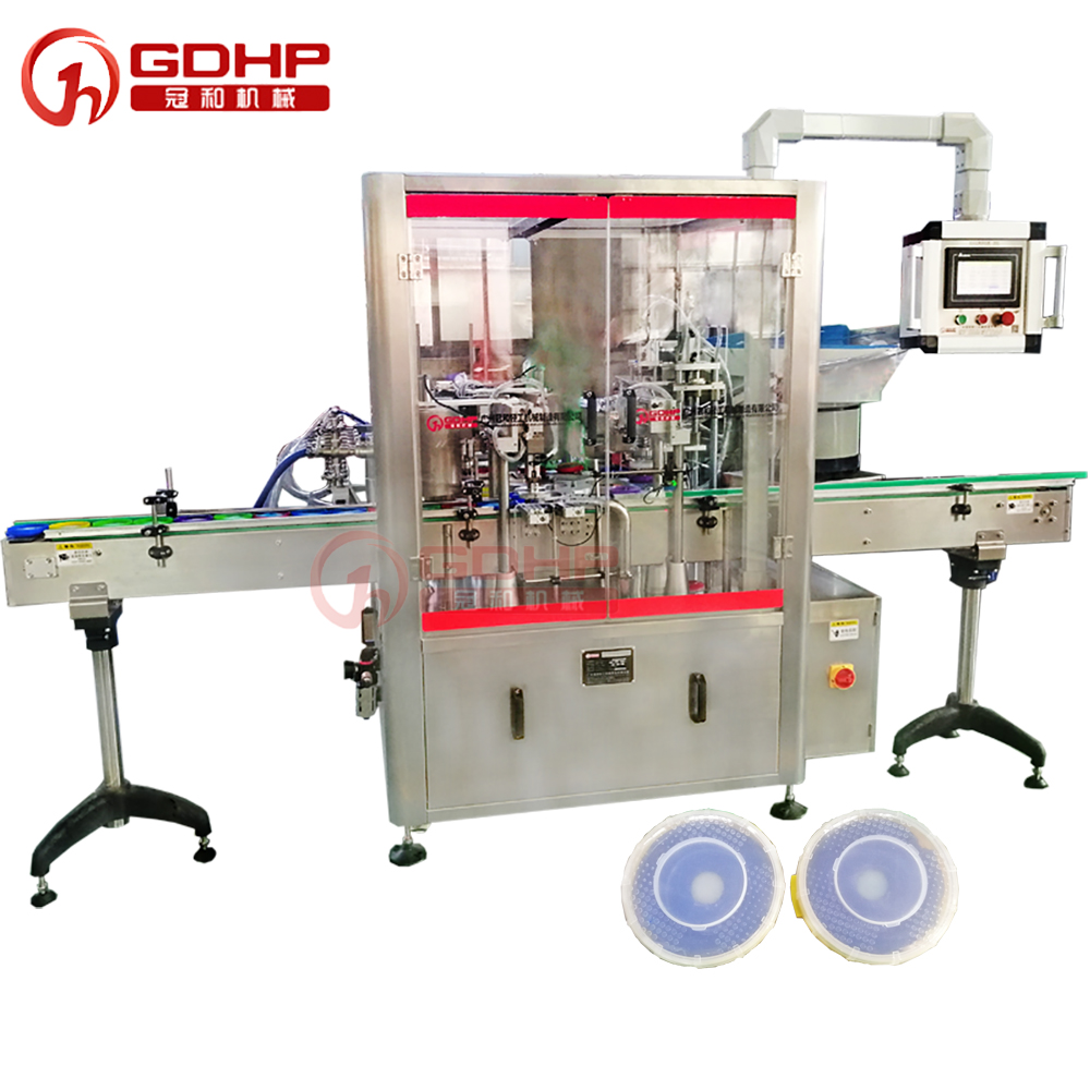 Pigment paint filling machine and capping plastic bottle filling machine for sale