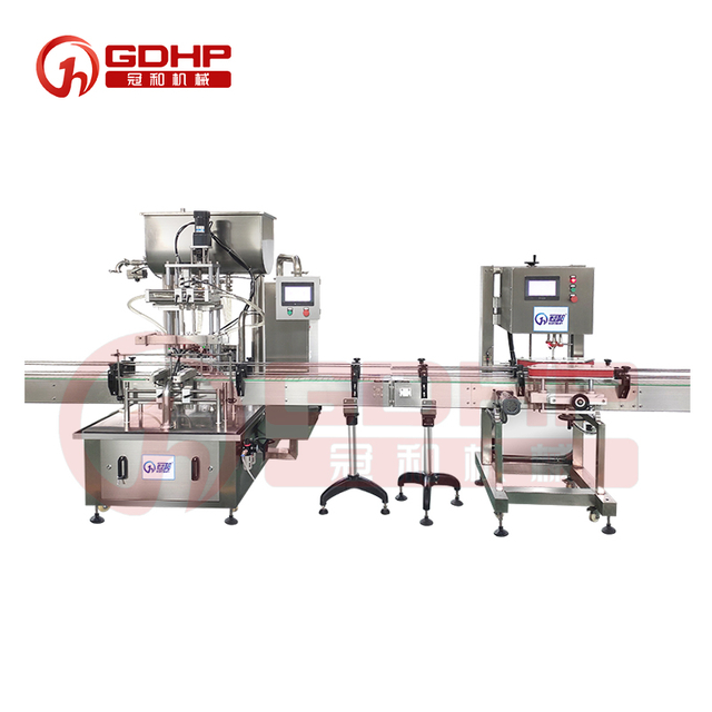 Fruit juice jam automatic sauce filling machine bottling equipment