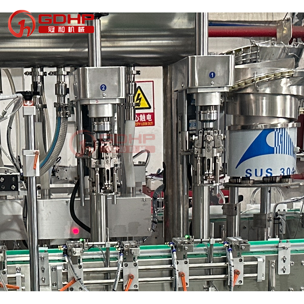 Automatic High Precision Wine Glass Bottle Liquid Filling And Capping Machine for Wine Brandy Whiskey