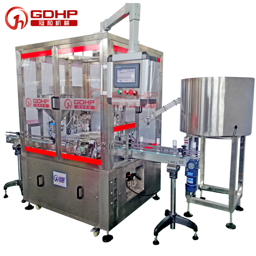 Automatic gel cap filling machine gel sanitizer filling machine bottle packing machine