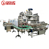 Dishwashing paste hot filling and cold pressing capping production line