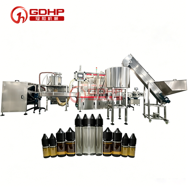 Automatic Vape Smoke Oil Filler and Essential Oil Filling Machine