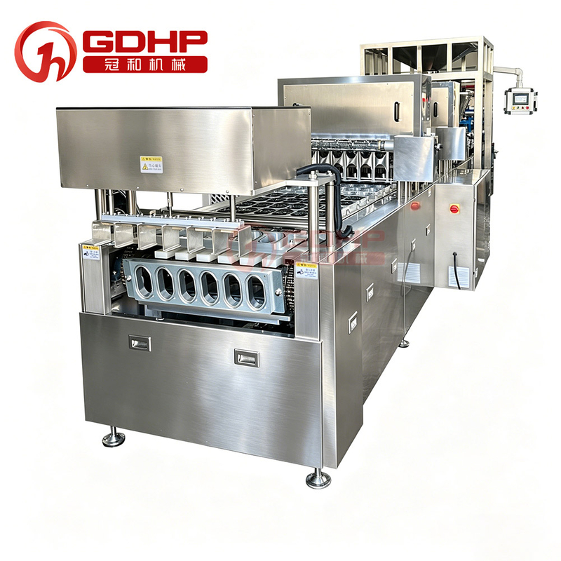 Granule filling, sealing, film and capping all-in-one machine