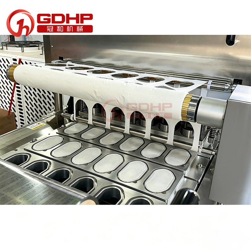 Granule filling, sealing, film and capping all-in-one machine