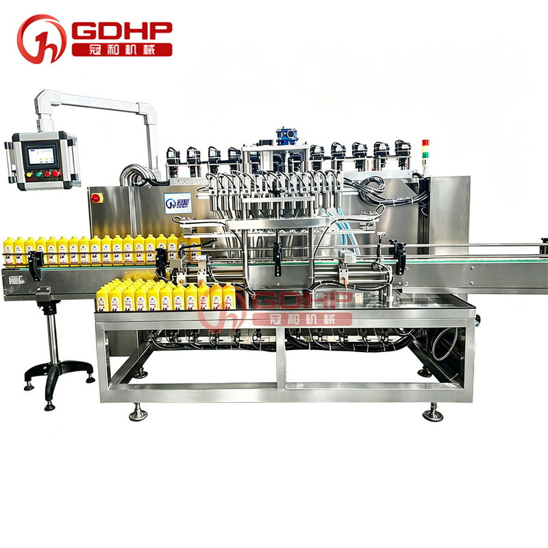12 high speed automatic filling machine for liquid pet bottle filling equipment