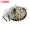 Disc bottle unscrambler machine