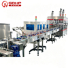 Dishwashing paste hot filling and cold pressing capping production line