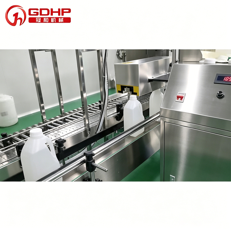 Auto Syrup Liquid Aluminum Foil Sealing Filling Machine Production Line for Food Factory Customization