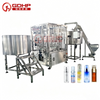 Automatic double station essence oil filling and capping machine cosmetic filling machine