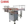 Disc bottle unscrambler machine
