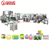 Auto wax balm hot filling machine cooling sleeve standard production line