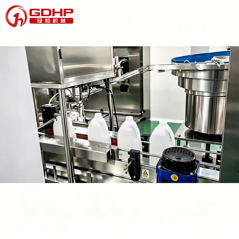 Auto Syrup Liquid Aluminum Foil Sealing Filling Machine Production Line for Food Factory Customization