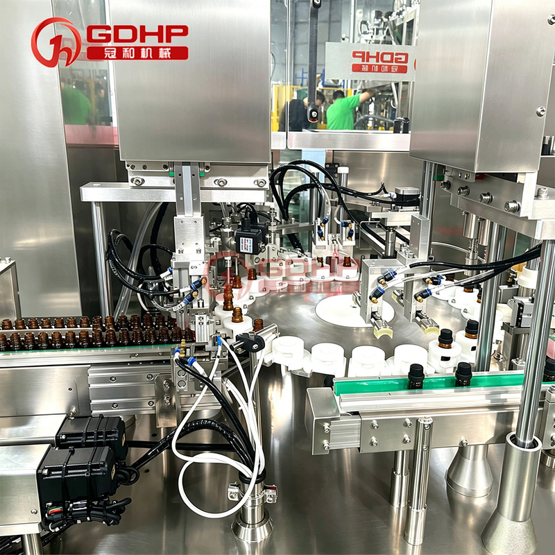 Xilin bottle liquid vial filling machine vial machine, plugging and capping vial sealing machine