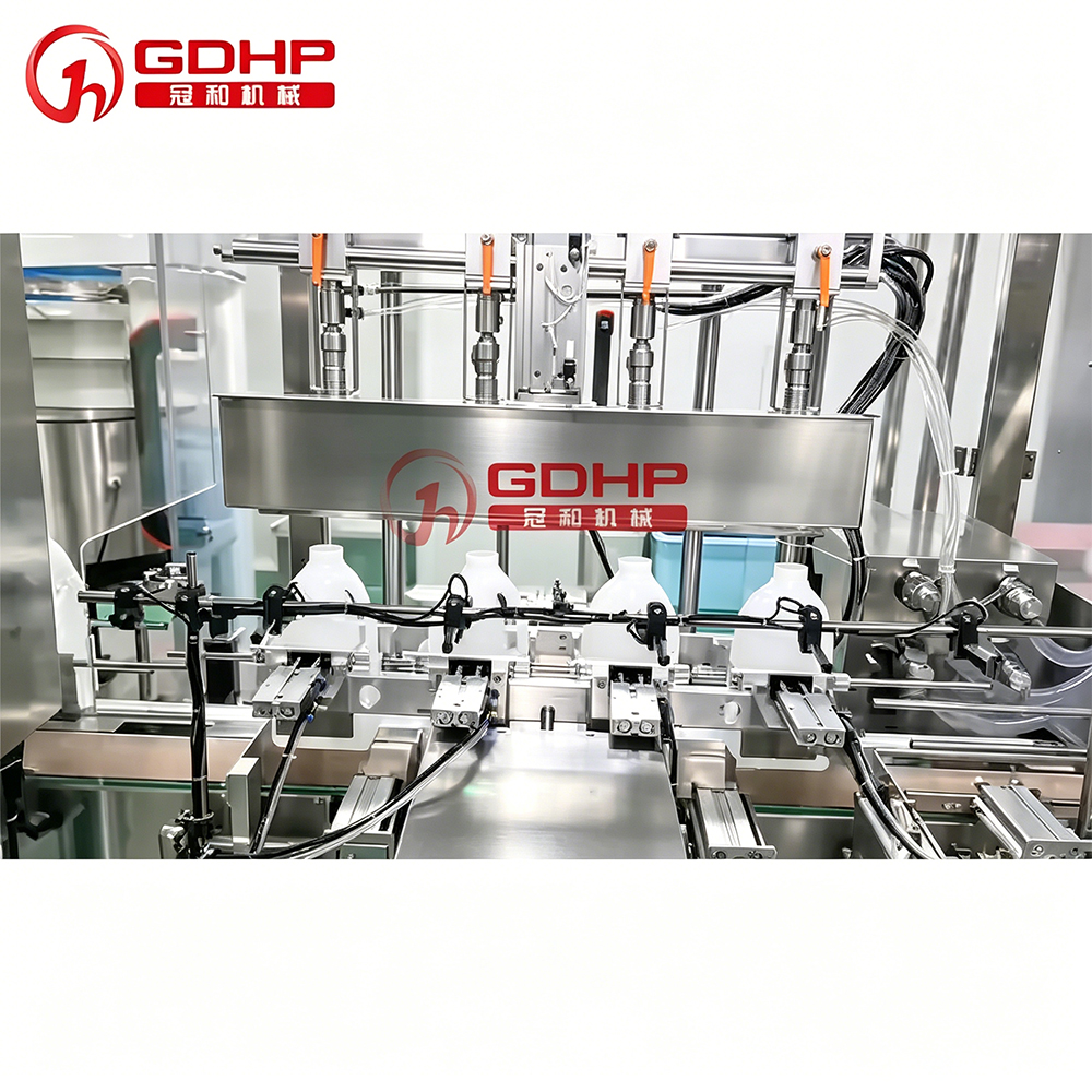 Auto Syrup Liquid Aluminum Foil Sealing Filling Machine Production Line for Food Factory Customization