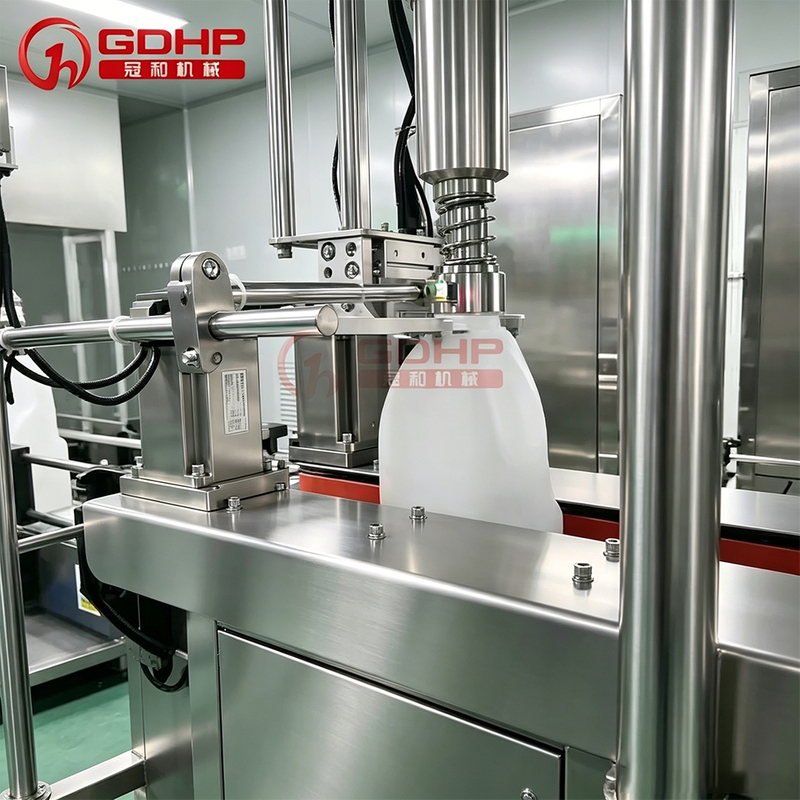 Auto Syrup Liquid Aluminum Foil Sealing Filling Machine Production Line for Food Factory Customization